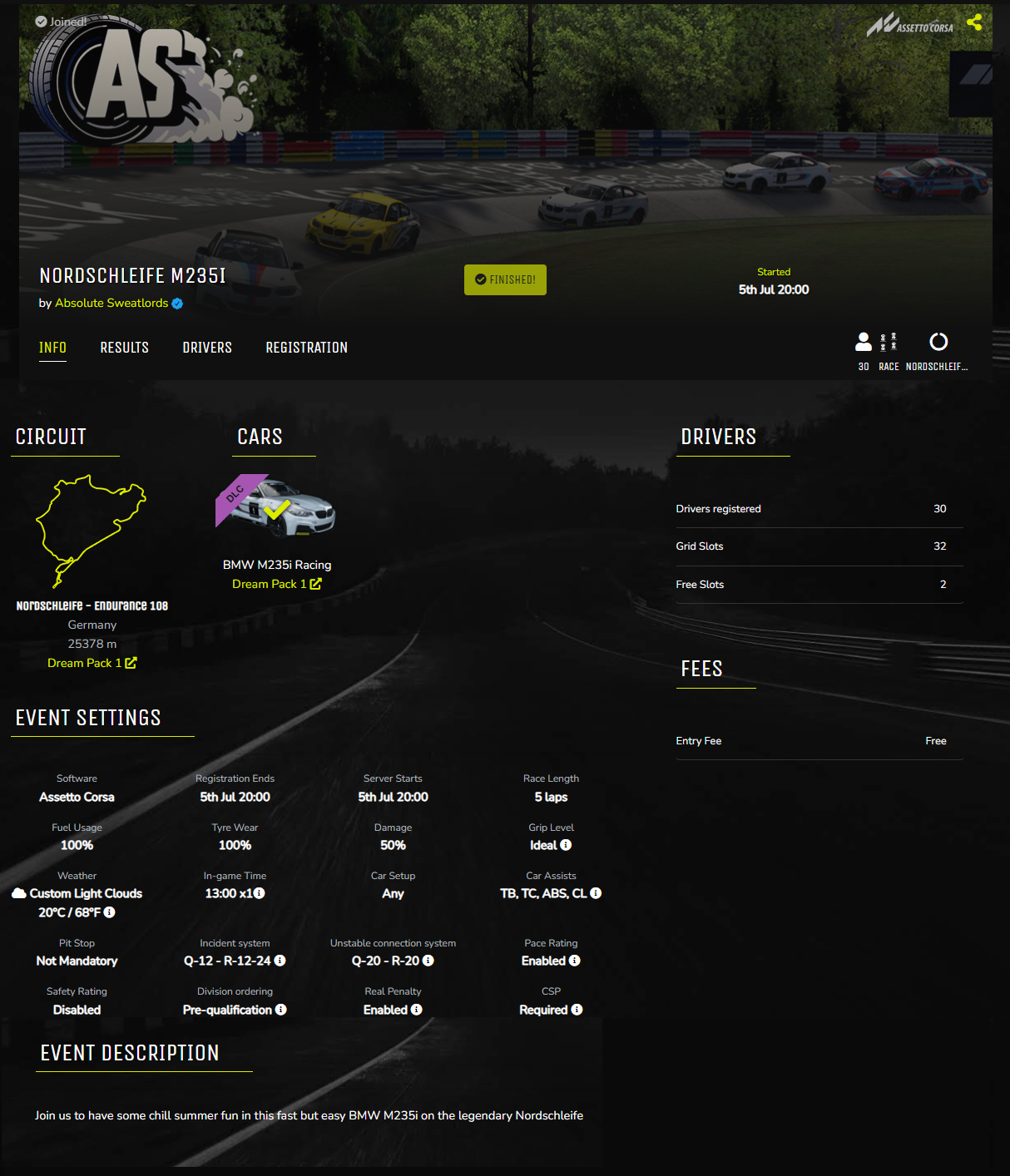 Nordschleife Special Event